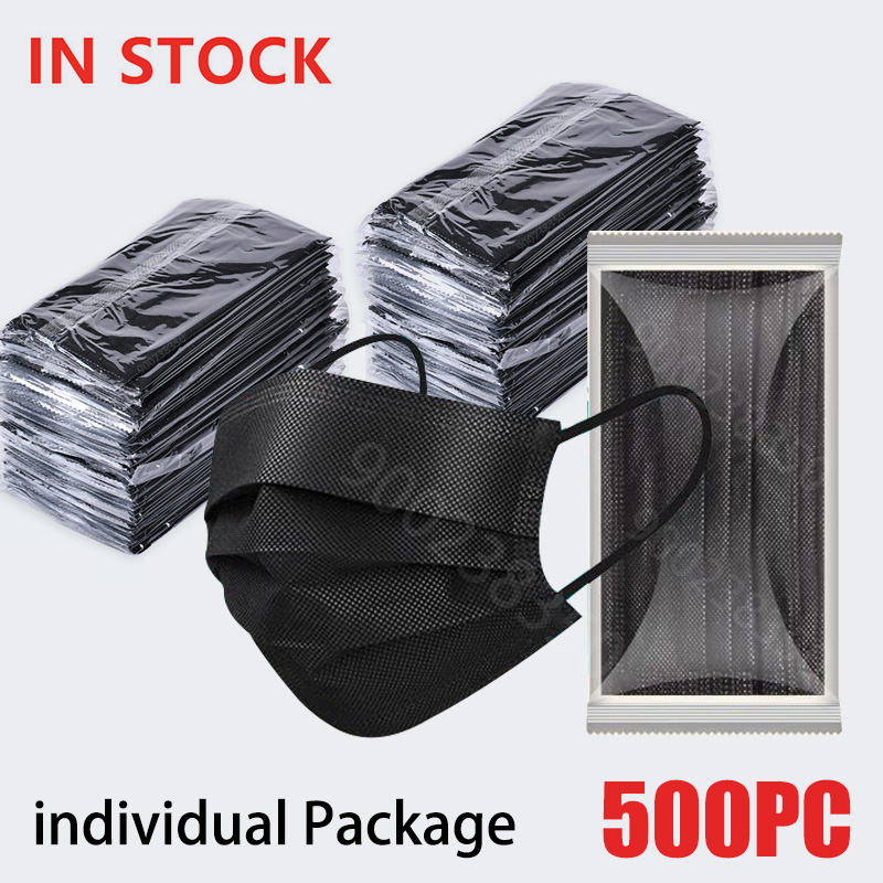 10-500 pces adultos máscara de - Disposable Surgical Mask avaliação e preço